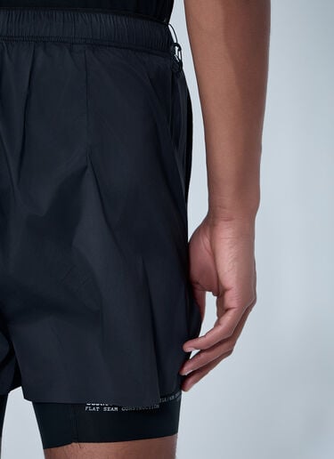 Satisfy Elasticated Waist Performance Shorts Black sat0162007