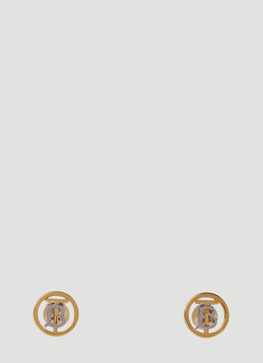 Burberry Monogram Earrings Gold bur0251122