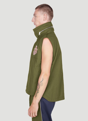 1 Moncler JW Anderson Tryfan Gilet Jacket Green mjw0152002