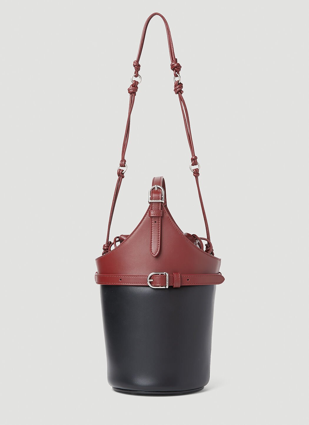 Durazzi Milano Bucket Shoulder Bag Grey drz0254004