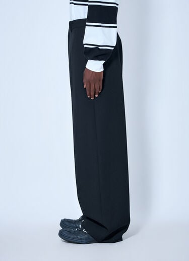 LN-CC® - Balenciaga: Large Tailored Pants - Black Balenciaga Large Tailored Pants Black bal0165010