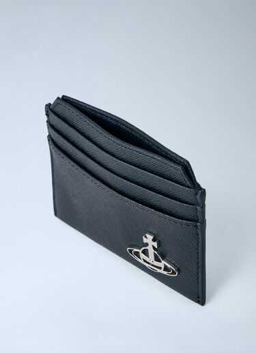 Vivienne Westwood Leather Card Holder Black vww0363008