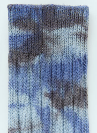 Stüssy Multi-Dyed Ribbed Socks Blue sts0153028