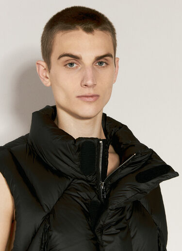 Entire Studios Padded Grid Vest Black ent0354005