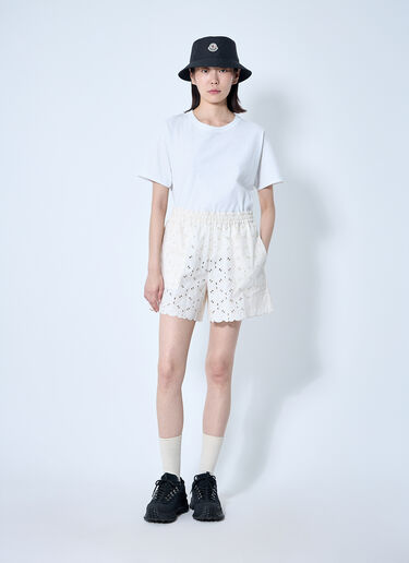 Moncler 徽标贴饰短裤  米色 mon0260013