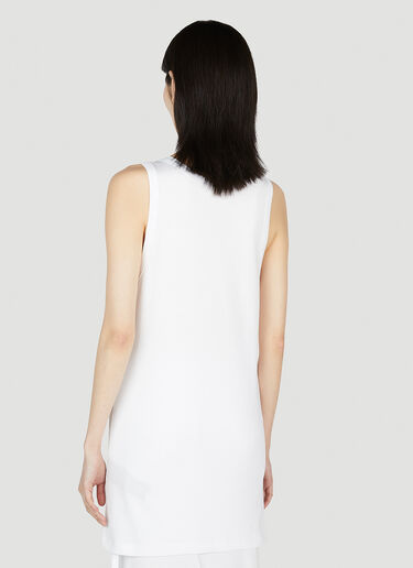 Ann Demeulemeester Seva Tank Top White ann0252006