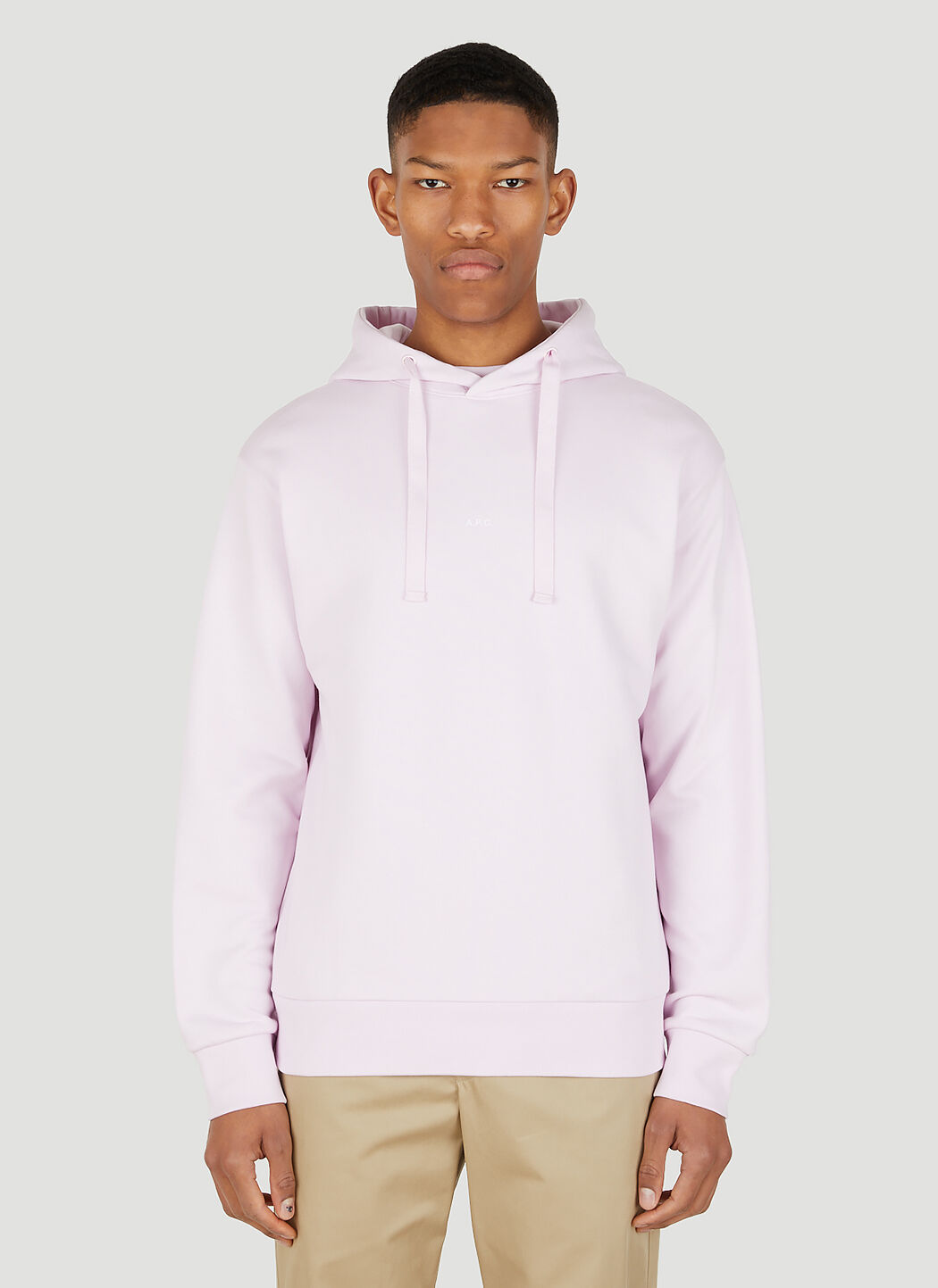 Apc logo hoodie sales