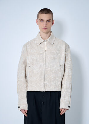 Jacquemus La Veste de Nimes Jacket White jac0160007