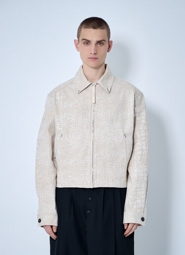Jacquemus La Veste de Nimes Jacket Beige jac0160009