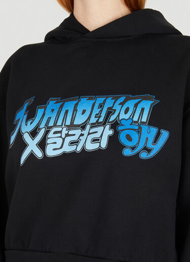 JW Anderson x Run Hany Hooded Sweatshirt Black jwa0250012