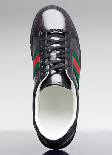 Gucci GG Crystal Canvas Sneakers Black guc0154029