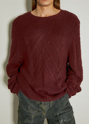 Guess USA Loop Sweater Burgundy gue0154004