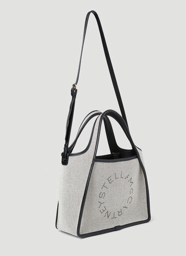 Stella McCartney Logo Shoulder Bag Grey stm0251041