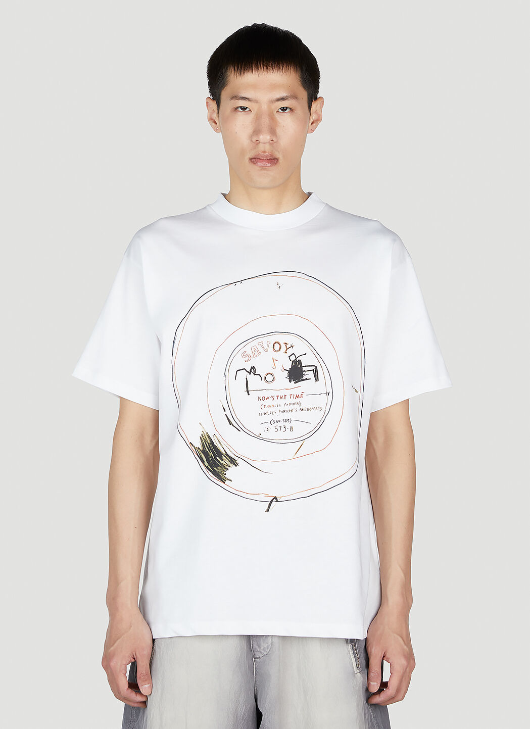 Honey Fucking Dijon Basquiat T-Shirt White hdj0352018