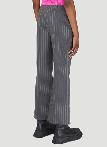 GANNI Pinstripe Pants Grey gan0246073