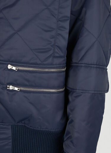 Helmut Lang Quilted Jacket Dark Blue hlm0151005