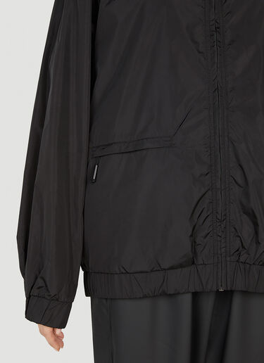 Rains Logo Patch Track Jacket Black rai0352010