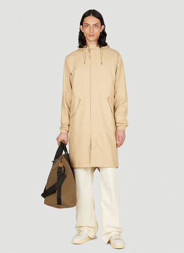 Rains Fishtail Parka Jacket Beige rai0352003