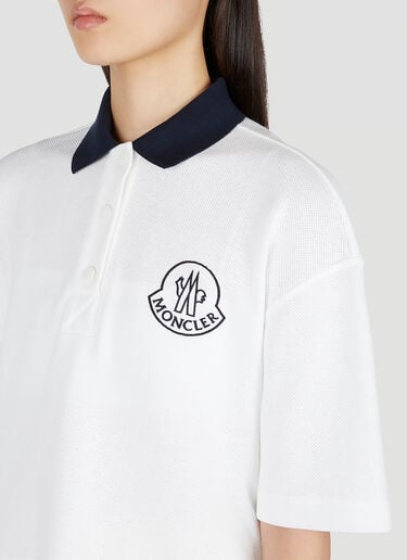 반소매 폴로 셔츠 Moncler 반소매 폴로 셔츠 화이트 mon0252031