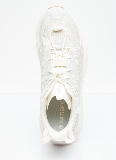 Clifton LS Satisfy Running Sneakers HOKA x Satisfy Clifton LS Satisfy Running Sneakers White hxs0355001