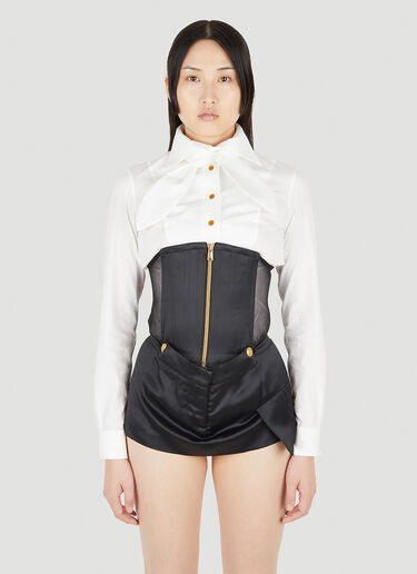Vivienne Westwood Corset Super Mini Skirt Black vvw0249011