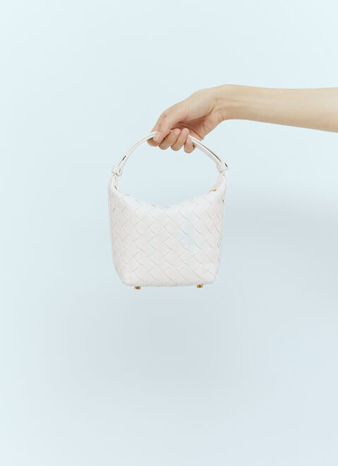 Bottega Veneta イントレチャートレザー製ハンドバッグ ブラック bov0255067