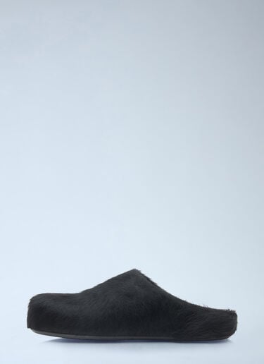 Marni Fussbett Sabot Mules Black mni0259017