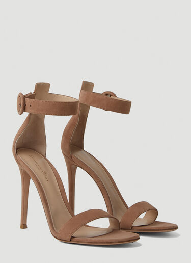 Gianvito Rossi Portofino High Heel Sandals Brown gia0251020