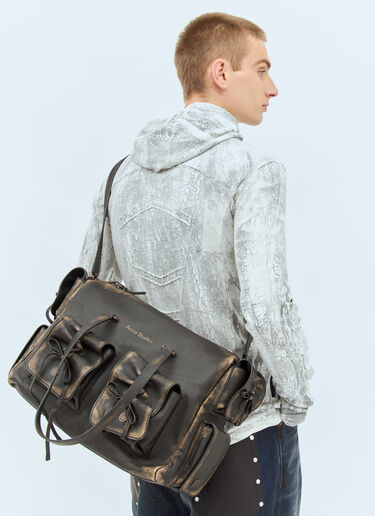Acne Studios Multi-Pocket Tote Bag Brown acn0158019