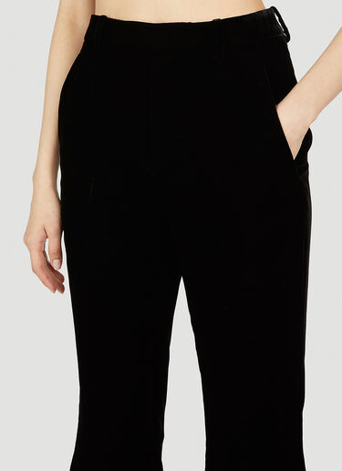 Saint Laurent Extreme Flared Pants Black sla0251027
