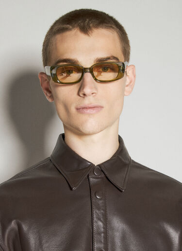 Honey Fucking Dijon x Acne Studios 皮革衬衫外套 棕色 hdj0154005