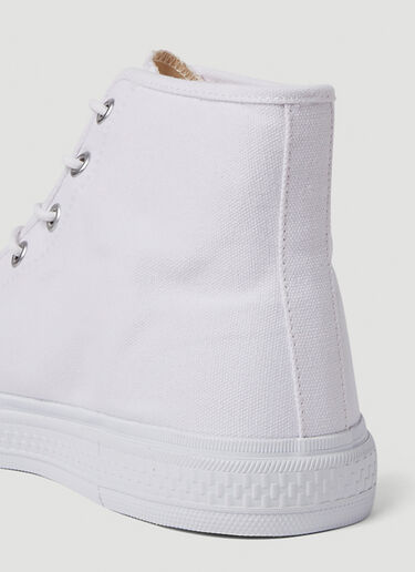 Acne Studios Canvas High Top Sneakers White acn0150025