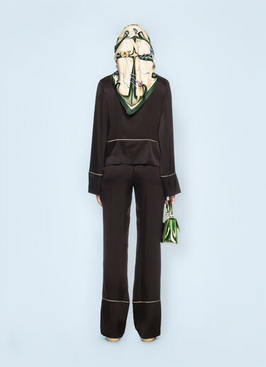 Off-White Satin Shirt Black ofw0260023