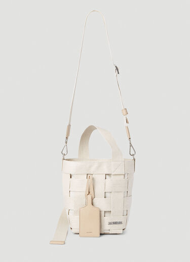 Le Seau Gros Grain 单肩包 Jacquemus Le Seau Gros Grain 单肩包 米色 jac0251087