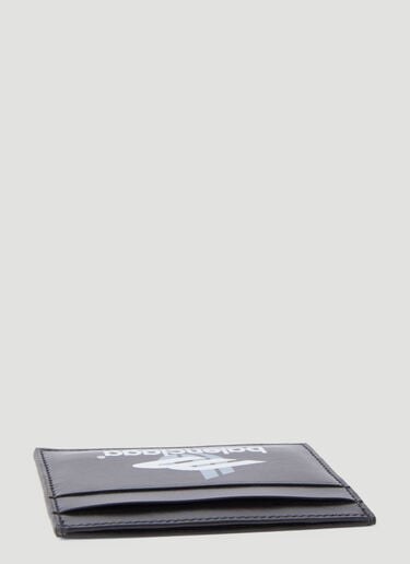 Balenciaga 로고 프린트 카드홀더 블랙 bal0155046