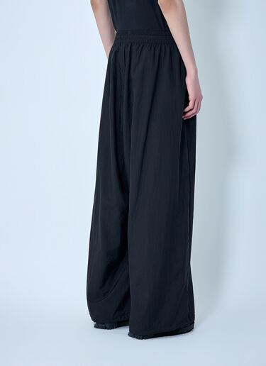 Y-3 Raw Edge Wide Pants Black yyy0364016
