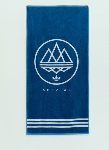 adidas Originals by SPZL Trefoil 毛巾 藏蓝色 aos0157002