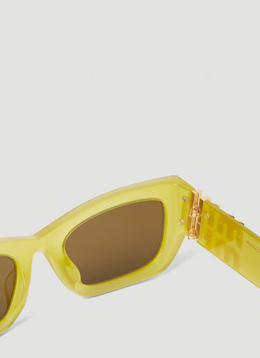 Miu Miu Glimpse Sunglasses Yellow lmu0253007