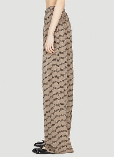Balenciaga BB Monogram Pyjama Pants Beige bal0251012