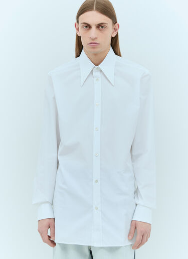 Maison Margiela Classic Poplin Shirt White mla0154002