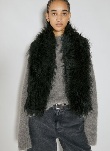 Our Legacy Floss Scarf Black our0254004