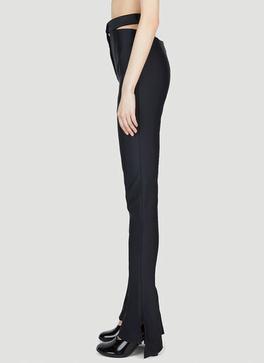 Mugler Cut Out Pants Black mug0252010
