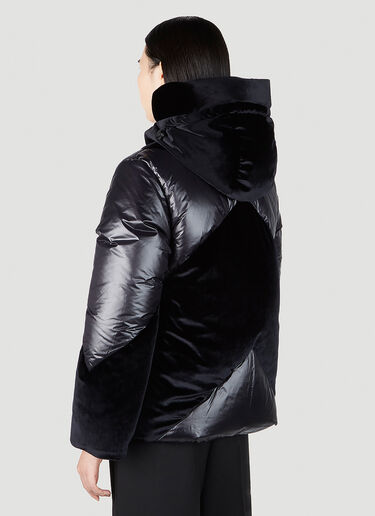 Chevron Puffer Jacket Burberry Chevron Puffer Jacket Black bur0251004