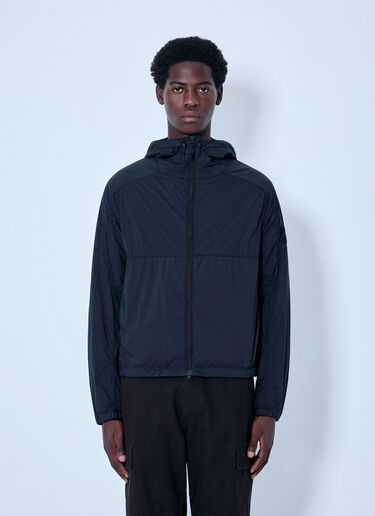 LN-CC® - Stone Island: Hooded Zip Jacket - Navy Stone Island Hooded Zip Jacket Navy sto0165035