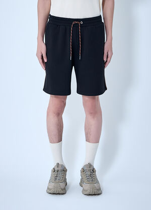 Moncler Drawstring Jersey Shorts Black mon0164037