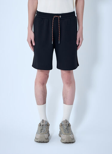 Moncler Drawstring Jersey Shorts Black mon0164037