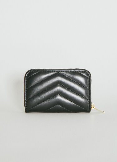 Saint Laurent Cassandre Matelassé コイン ウォレット ブラック sla0253137