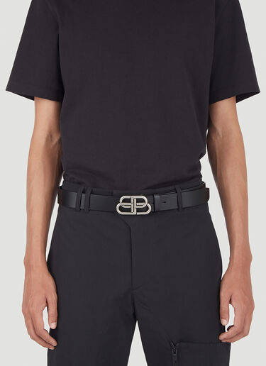 Balenciaga BB Large Belt Black bal0145061