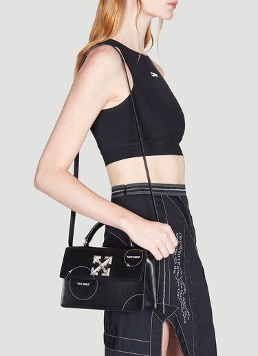 Off-White Cut Here 1.4 Jitney Shoulder Bag Black ofw0240021