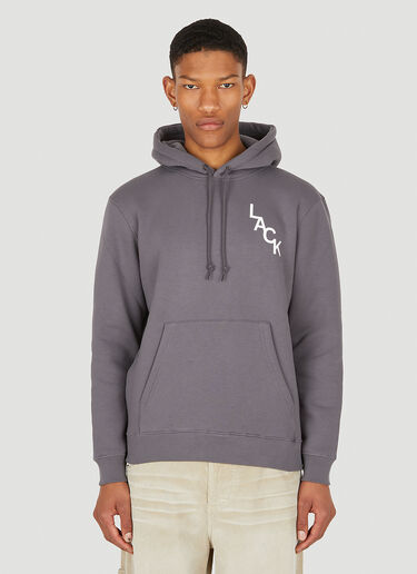 Lack of Guidance Thomas Hooded Sweatshirt Grey log0148004